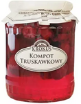 Kompot truskawkowy 640 g (260 g) - Krokus