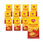 ZESTAW 12 x Choco chip cookies ciastka z czekoladą bezglutenowe 200 g - Schar