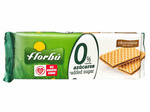 Wafelki nadziewane kakaowe bez dodatku cukru 160 g - Florbu