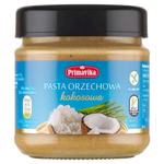 Pasta orzechowa kokosowa bezglutenowa 190 g – Primavika