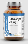 L-karnozyna suplement diety (500 mg) bezglutenowa 60 kapsułek - Pharmovit (Clean Label)