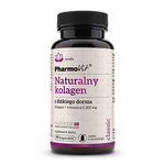 Kolagen z dzikiego dorsza z witaminą c bezglutenowy suplement diety  90 kapsułek 36 g - Pharmovit (classic)