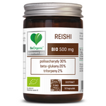 Grzyby reishi ekstrakt BIO suplement diety (500 mg) 50 kapsułek – Be Organic