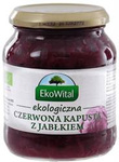 Kapusta czerwona z jabłkiem bio 340 g - Ekowital
