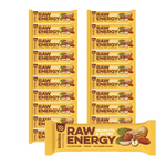 ZESTAW 20 x Baton raw energy orzech ziemny daktyl bezglutenowy 50 g - Bombus