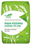 Mąka pszenna razowa typ 2000 bio 1 kg