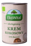 Krem kokosowy 22% tłuszczu ( mleczko kokosowe ) bio 400 ml