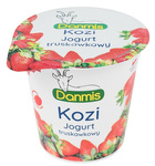 Kozi jogurt truskawkowy 125 g - Danmis