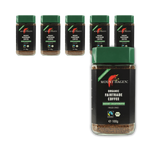 ZESTAW 6 x Kawa rozpuszczalna bezkofeinowa Arabica/Robusta Fair Trade Bio 100 g - Mount Hagen