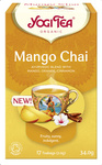 Herbatka mango chai bio (17 x 2 g) 34 g - YOGI TEA