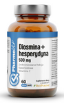 Diosmina + hesperydyna  (500 mg) bezglutenowy suplement diety 60 kapsułek - PHARMOVIT (CLEAN LABEL)