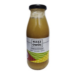 Smoothie jabłko, gruszka i agrest bez dodatku cukru 230 ml – Nasz Owoc