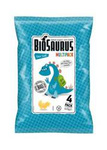 Chrupki kukurydziane dinozaury z solą morską bezglutenowe bio 4x15 g - Biosaurus