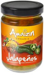 Papryka jalapeno zielona krojona w zalewie bio 170 g (60 g) - AMAIZIN