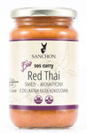 Sos curry red thai wegański bezglutenowy bio 340 g - SANCHON