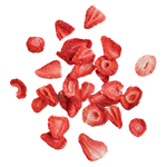 Liofilizowana truskawka plastry 500 g - TOLA