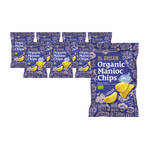 ZESTAW 8 x Chipsy z manioku solone bezglutenowe bio 60 g