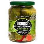 Ogórki konserwowe kartuskie bio 670 g (360 g)