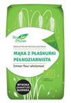 Mąka z płaskurki pełnoziarnista bio 500 g - Bio Planet