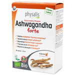 Ashwagandha forte suplement diety BIO 30 tabletek - Physalis