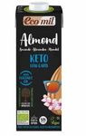 Napój migdałowy keto low carb bezglutenowy bio 1 L - Ecomil