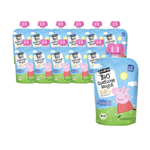 ZESTAW 12 x Przecier jabłko- gruszka z owsem BIO 100 g Świnka Peppa - PURE&FUN