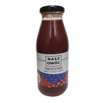Smoothie jabłko, wiśnia i aronia bez dodatku cukru 230 ml – Nasz Owoc