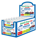 Lizak kulka o smaku wiśnia - jagoda na koncentrację bez cukru bez glutenu suplement diety 6 g - Mniam Mniam Starpharma