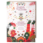 Kalendarz adwentowy Tea Book Cream – 25 piramidek BIO 50 g – English Tea Shop