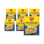 ZESTAW 6 x Fette croccanti - pieczywo chrupkie bezglutenowe 150 g  - Schar
