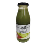Smoothie jabłko, melon i agrest bez dodatku cukru 230 ml – Nasz Owoc