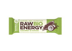 Baton RAW ENERGY BIO kokos-kakao bezglutenowy BIO 50 g