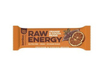 Baton RAW ENERGY pomarańcza-ziarna kakao, bezglutenowy 50 g