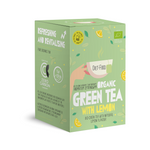 Herbata zielona o smaku cytrynowym (green tea with lemon) bio (20 x 2 g) 40 g - Diet-Food